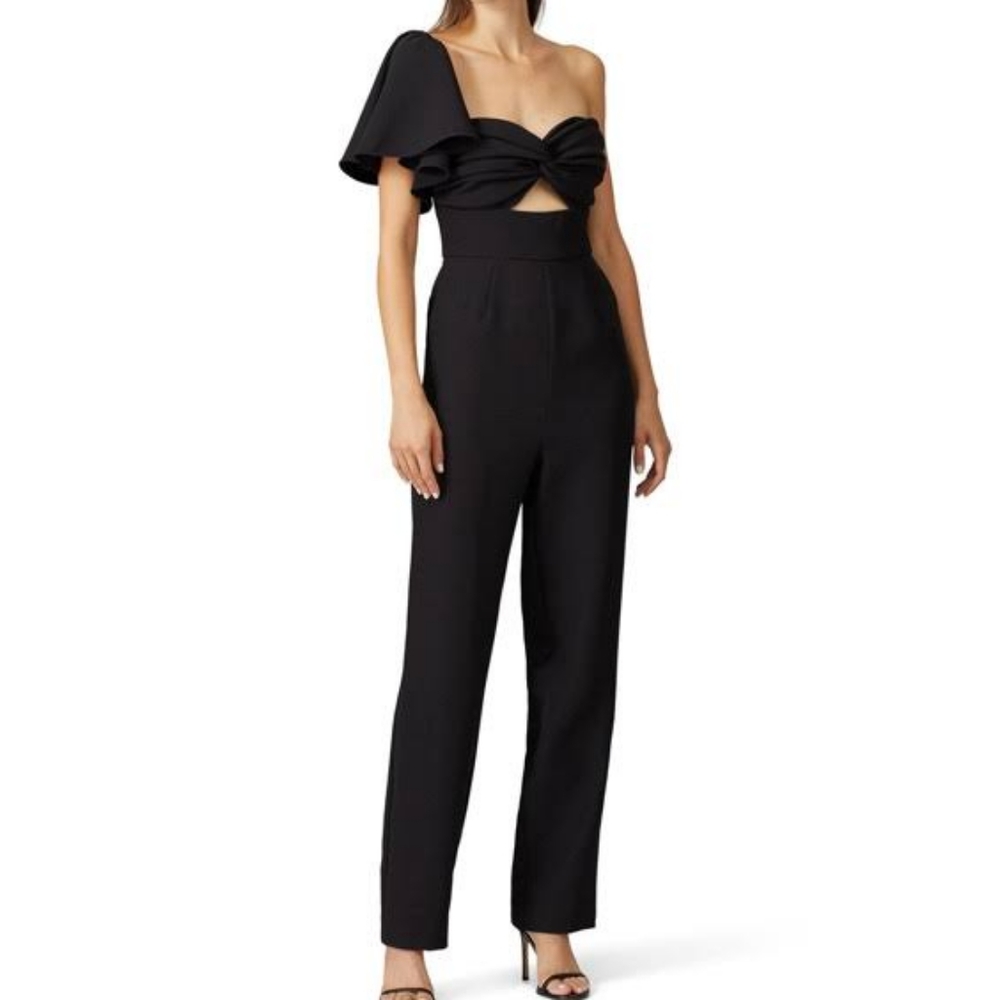 Keepsake The Label Black Bustier Delight Jumpsuit Size Small /US 4